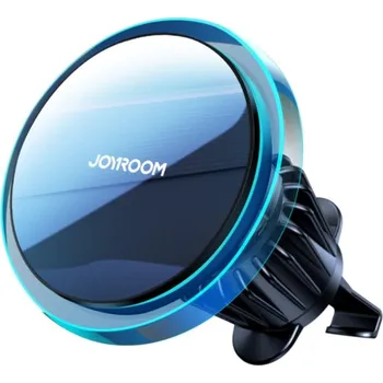 JOYROOM JR-ZS291 magnetický držák do auta do ventilační mřížky s bezdrátovým nabíjením pro iPhone - černý
