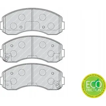 Brzdová destička Brzdové destičky přední FERODO FDB4567