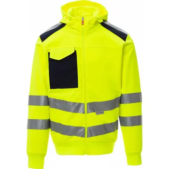 Pánská mikina PAYPER LEADER reflexní mikina Barva: žlutá, Velikost: XL