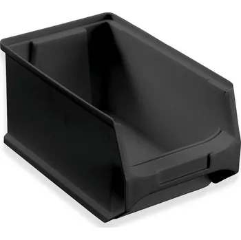 Vložka do organizéru na nářadí ESD skladovací přihrádka pro-line B3, PP, 145 x 235 x 125 mm, černá, BJ = 24 ks