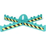 Traverza pro pytle Big Bag, pro přepravu jeřábem, nosnost 1000 kg, tyrkysová