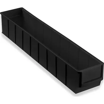 Vložka do organizéru na nářadí ESD přihráda pro-line C3-S, PP, 91 x 500 x 81 mm, černá, BJ = 24 ks