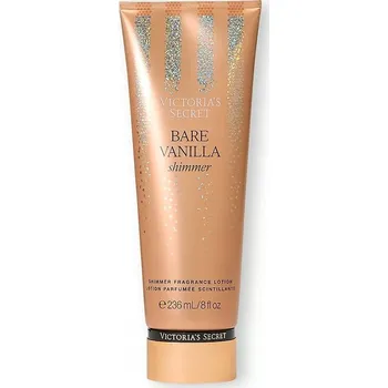 Tělový sprej Třpytivý tělový balzám Victoria's Secret Bare Vanilla Shimmer 236 ml