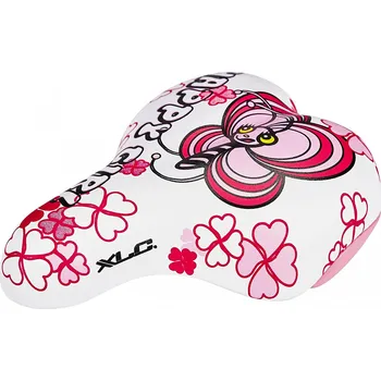 Sedlo na kolo Sedlo na kolo XLC SA-C02 bílo/růžové, vzorované