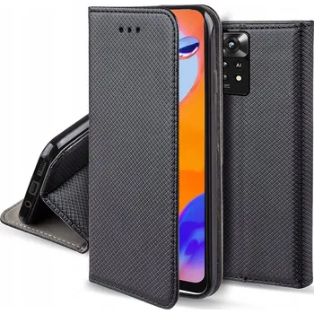 Pouzdro na mobilní telefon Flipové pouzdro Hero Case pro Xiaomi Redmi Note 11 Pro 5G, černé