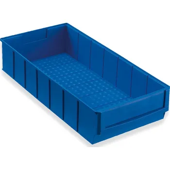 Vložka do organizéru na nářadí Skladovací přihrádky classic-line A2-B, PP, 185 x 400 x 81 mm, modré, BJ = 8 kusů