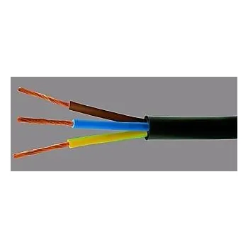 elektrický kabel Kabel H05VV-F 4G0,75 (CYSY) ČERNÝ