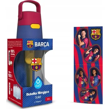 Láhev Filtrační láhev Dafi Solid 0,5L FC BARCELONA s 1 filtrem a nálepkami