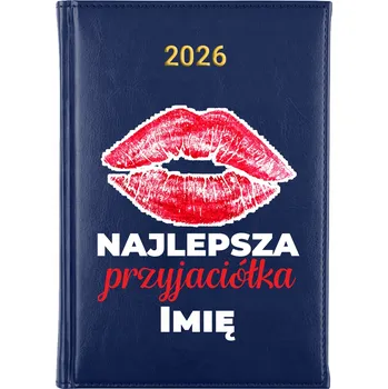 Kalendář Knižní kalendář 2026 A5 modrý