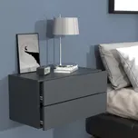 VCM Noční stolek Usal L 60, antracit 487591