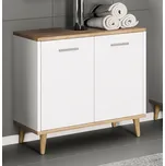 VCM Skříňka pod umyvadlo Landos, dub medový 486370