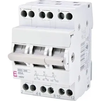 vypínač Vypínač ETI Polam 230 V IP20 40 A