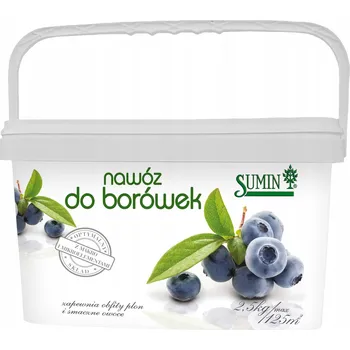 Hnojivo HNOJIVO PRO BORŮVKY 2,5 kg OPTIMÁLNÍ SLOŽENÍ vícesložkové Sumin granulát