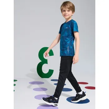 Chlapecké kalhoty Sinsay - Kalhoty s reflexním potiskem Active - černá - 362FC-99X - 362FC-99X-128