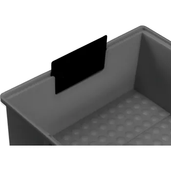 Úložný box Pojistky proti vytažení, pro ESD přihrádky pro-line C1-3 S/B, 10 ks