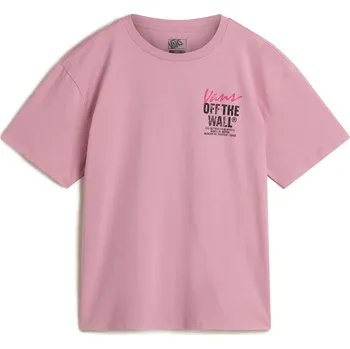 tričko Vans Lady Wall Outsized - Pink Dawn M