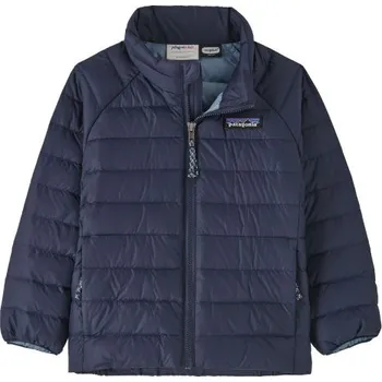 Dívčí bunda Dětská bunda Patagonia BABY DOWN SWEATER - tmavě modrá 110