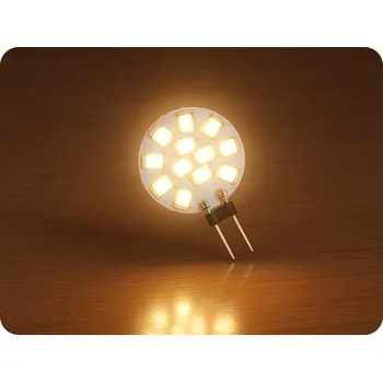 Žárovka LED žárovka G4 1,2W, 120lm, 12V, 6000K [WOJ+13785_CW] Studená bílá