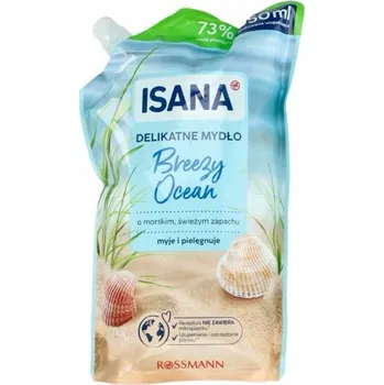 Mýdlo ISANA Tekuté mýdlo na ruce Breeze Ocean, jemná mořská vůně, náhradní náplň 850 ml XXL