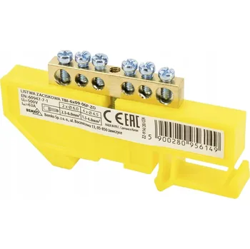 vypínač Propojovací lišta Bemko 230 V IP20 63 A