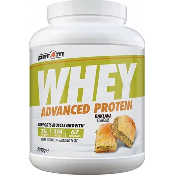 Protein Per4M Whey Protein Advanced 2010 g Syrovátkový Protein WPI WPC Baklava
