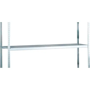 Dílenský regál Přídavná úroveň k regálu s ocelovými policemi SCHULTE, 2000 x 600 mm