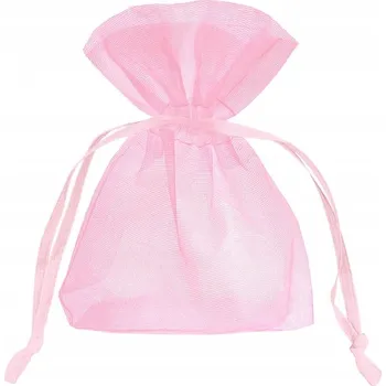 Dárková taška Dárkové sáčky z organzy, světle růžové