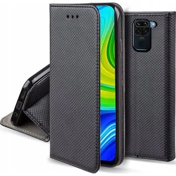 Pouzdro na mobilní telefon Flipové pouzdro Hero Case pro Xiaomi Redmi Note 9, černé