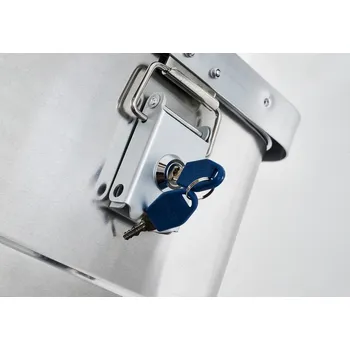 Visací zámek cylindrický zámek se 2 klíči