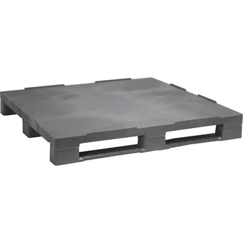 paleta Univerzální paleta, z PE-RE, 1000 x 1200 x 160 mm, 3 ližiny, s hranou a výztuhou, BJ = 5 kusů