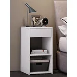 VCM Noční stolek Sledo Maxi, bílý 760990