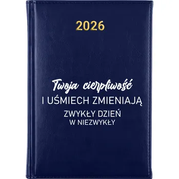Kalendář Knižní kalendář 2026 A5 modrý