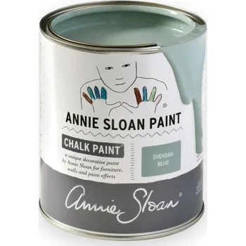 barva na zeď Annie Sloan Křídová Barva – Svenska Blue - Modrá 1l