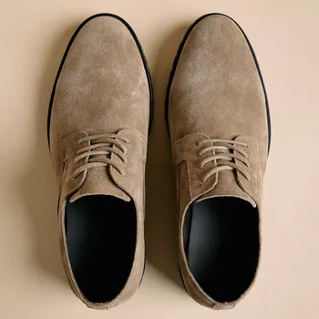 Pánské polobotky Reserved - Semišové polobotky - béžová - 510FF-08X - 510FF-08X-43