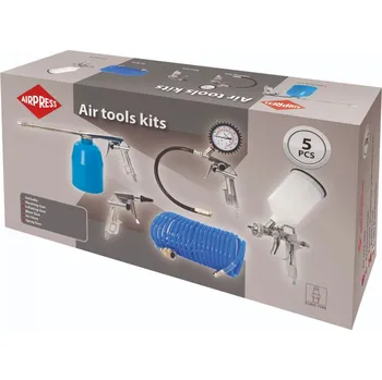 Sada nářadí Airpress 5 dílná sada pneumatického nářadí