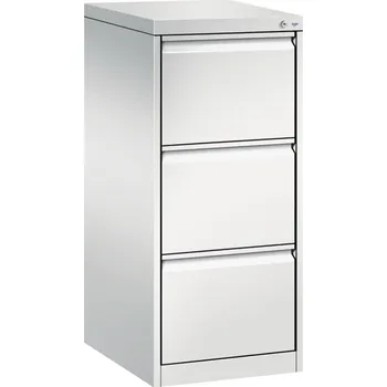 Jednací stůl Zásuvková kartotéka C+P Acurado, 433 x 590 x 1045 mm, světle šedá