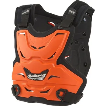 Motocyklový chránič Chránič hrudi POLISPORT PHANTOM LITE 8003700003 oranžová