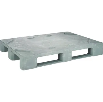 paleta Sudová paleta z PE-RE, 800 x 1200 x 170 mm, 3 ližiny, s výztuhou, BJ = 5 kusů