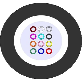 Síťový kabel Kabel optický, Blown Cable, 8vl., 9/125, LFP, 2,8mm, Z006, CLT, KDP, KO-08-9-Z006