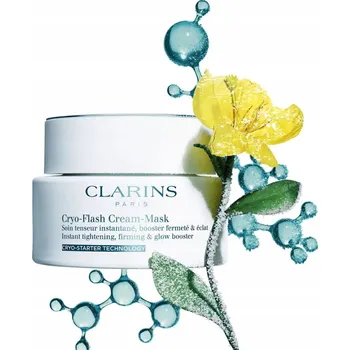 Pleťová maska CLARINS CRYO FLASH KRÉMOVÁ MASKA 9ML NOVÁ