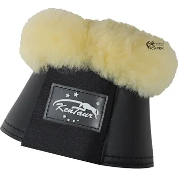 Koňské kamaše Zvony Kentaur -BERÁNEK- - Černá - M