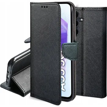 Pouzdro na mobilní telefon Flipové pouzdro Hero Case pro Samsung Galaxy A55 černé