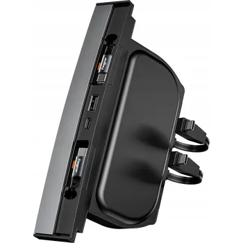 USB hub USB-C Hub Nabíječka s Vestavěným Kabelem pro Tesla Model 3/Y se 4 Porty