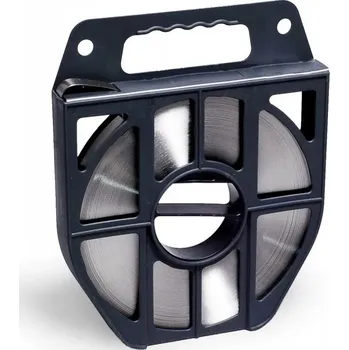 PÁSKA NEREZOVÁ OCEL B 833/50 - lehká 9,5x0,4mm, návin 50m