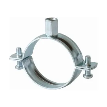 Objímka dvoušroubová M8/M10, 191-197mm* (182-188)** bez tl.vl., pozink, 14182188