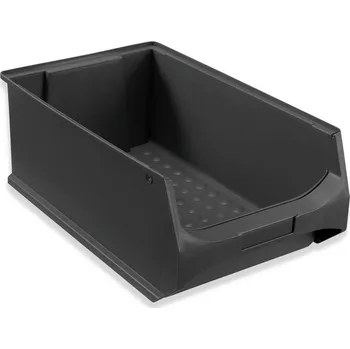 Vložka do organizéru na nářadí ESD skladovací přihrádka pro-line B5, PP, 300 x 500 x 200 mm, černá, BJ = 6 ks