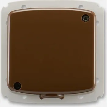 Elektrická zásuvka Vývodka kabelová (bez svorkovnice), s plastovým upevňovacím třmenem; hnědá, Tango, 3938A-A00034 H