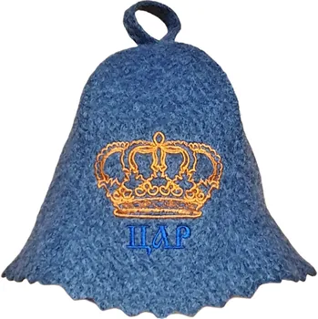 Čepice Čepice na banju(saunu) Tsar šedá
