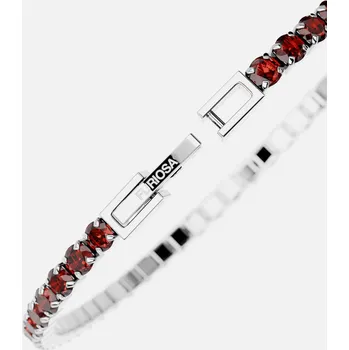 Náramek CHERRY TENNIS BRACELET, stříbrná - 17 cm