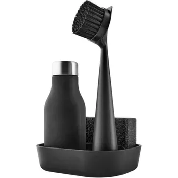 Mycí prostředek Sada na mytí nádobí, 4 ks, černá, Eva Solo - doprava zdarma od 2999 Kč